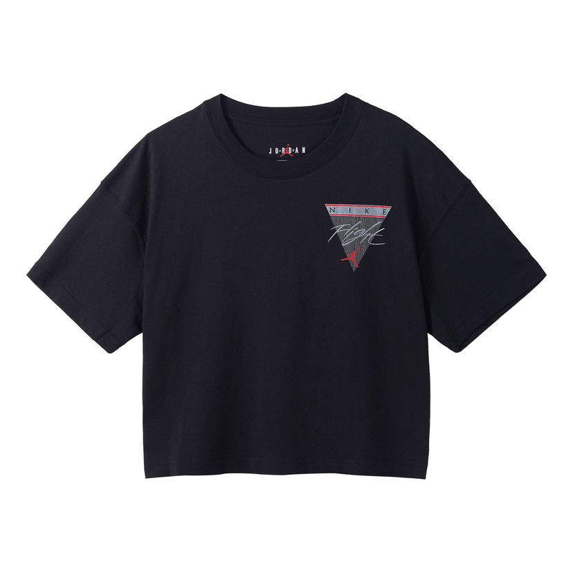 Crop Top Jordan Air Jordan Loose Cropped T-Shirt Čierna | DC2154-010