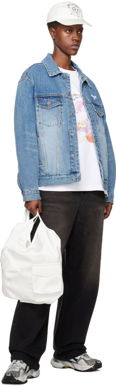 Bunda We11done We11done Faded Denim Jacket Modrá | WD-DJ1-23-913-U-BL, 3