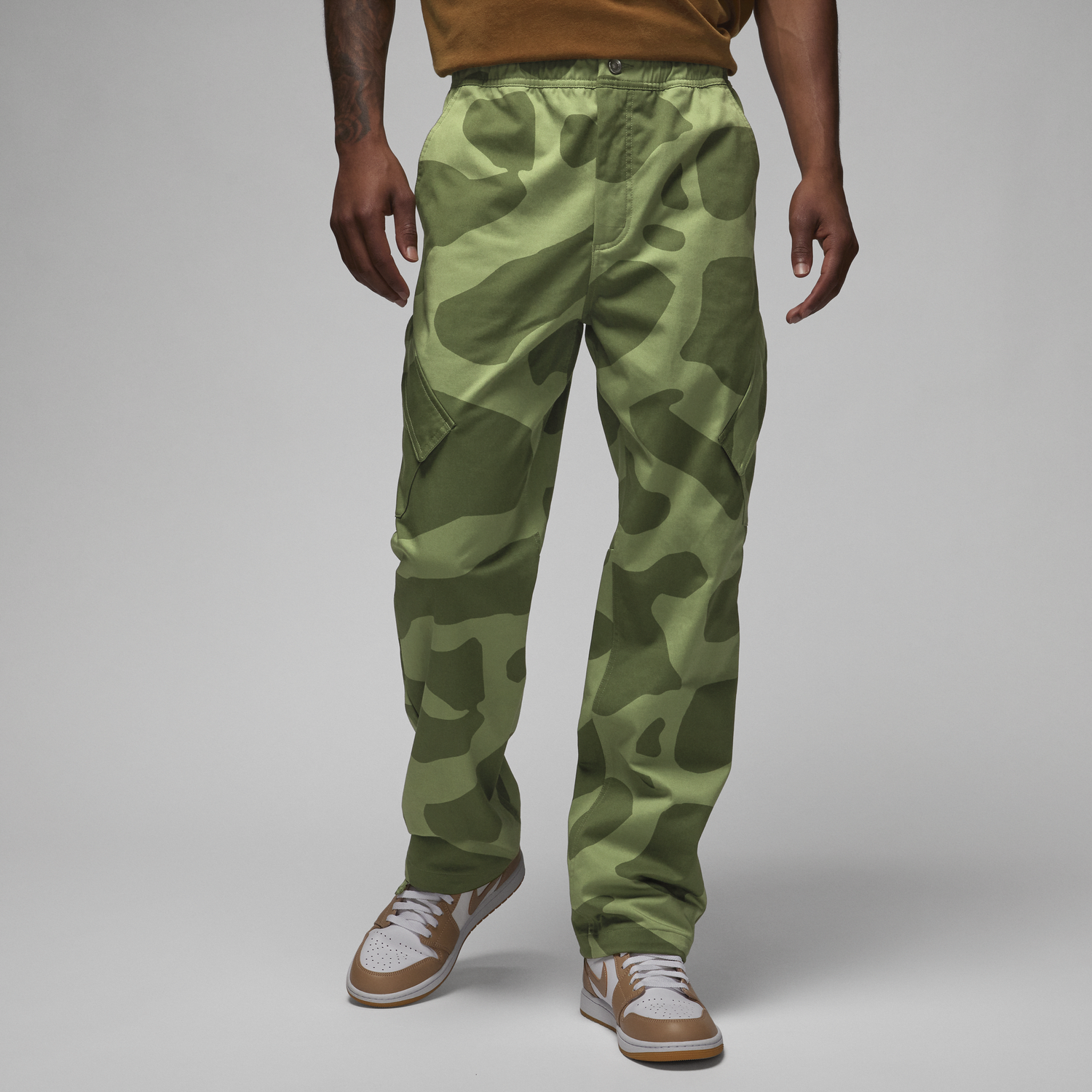 Nohavice Jordan Essentials Chicago Trousers Zelené | FD7455-340, 0