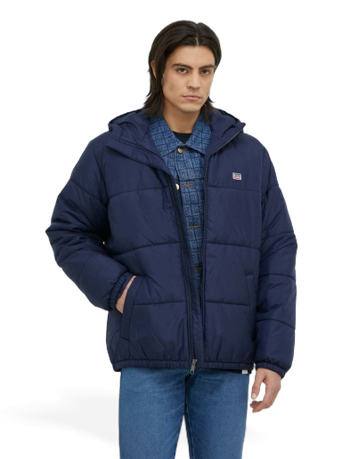 Prešívaná bunda Levi's Telegraph Puffer Jacket Navy | A4206.0001