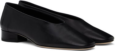 Oblečenie Aeyde Aeyde Delia Leather Ballerina Flats Čierna | A11-PU-GELR25CH-0221-800-007, 3