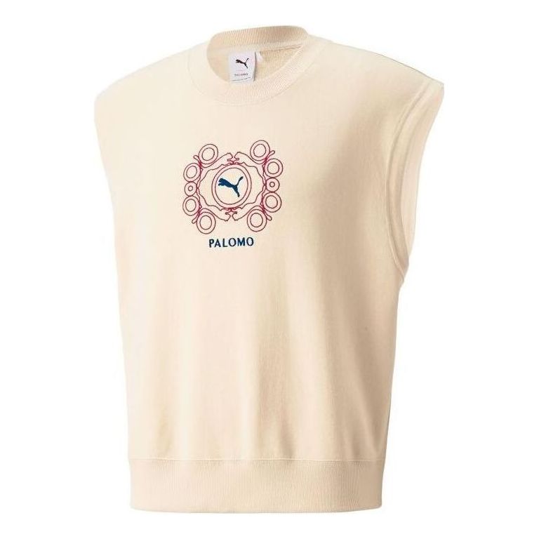 Sveter Puma Palomo Graphic Tank Top Béžová | 535965-80