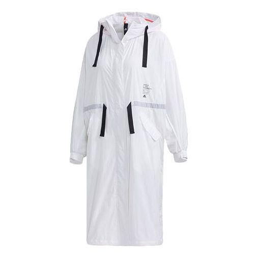 Pláštenka adidas Originals Long Jacket Biela | GF0119