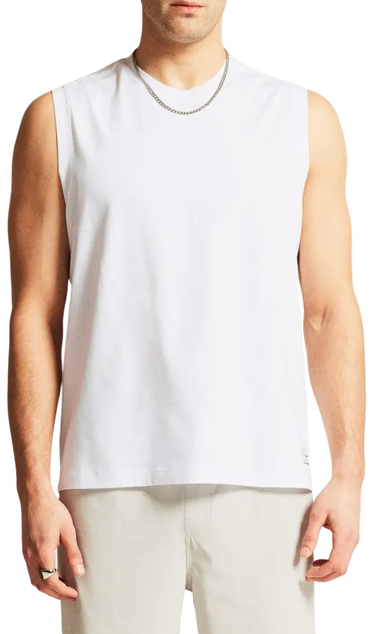 Tielko Craft Craft Collective Relaxed Sleeveless T-Shirt Biela | 1916030-900000, 1