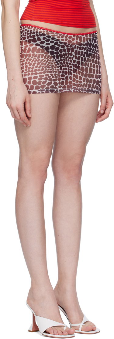 Sukňa Miaou Miaou Elektra Miniskirt Hnedá | 4014PM2LIZ, 1