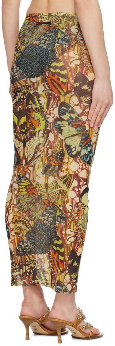 Sukňa Jean Paul Gaultier Gaultier Butterfly Print Maxi Skirt Rôznofarebný | 24/25-F-JU070-T545-1090, 2