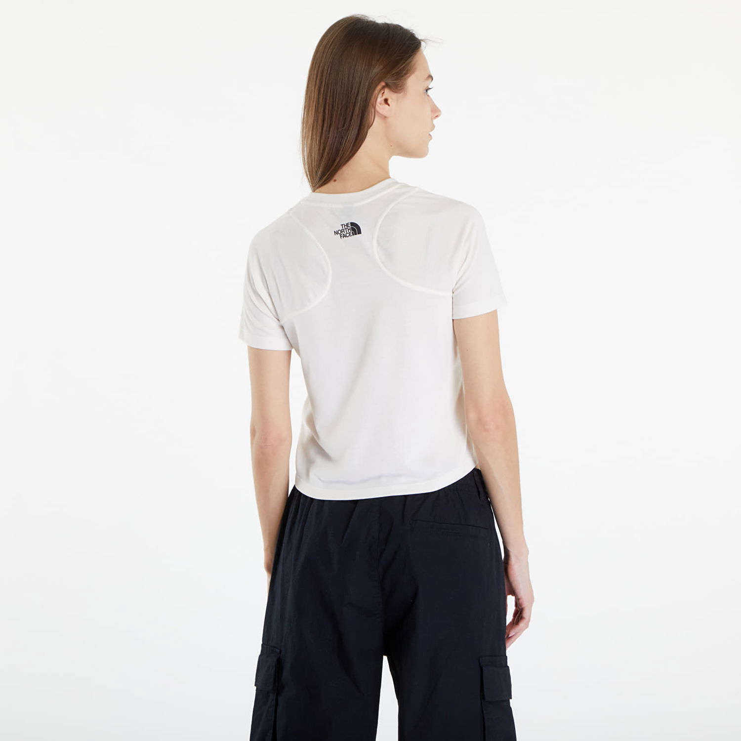 Tričko The North Face T-Shirt Foundation Raglan Tee White Dune Light Heather Biela | NF0A87FNQNI1, 1