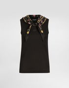 Dolce & Gabbana Jersey T-shirt With Scarf