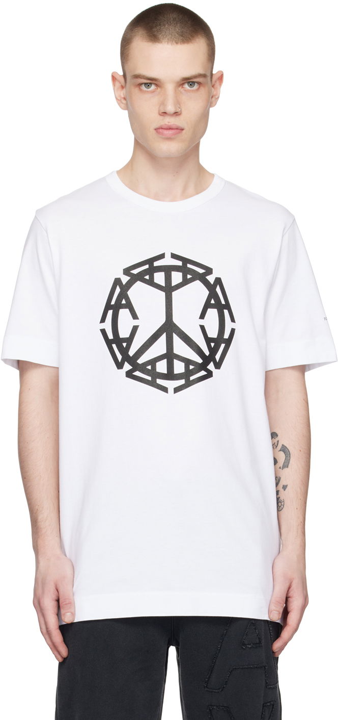 Tričko 1017 ALYX 9SM Peace Sign Biela | AAUTS0407FA01, 0