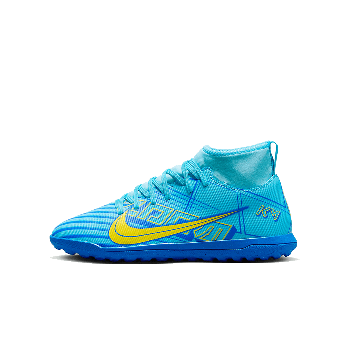 Tenisky a topánky Nike JR SUPERFLY 9 CLUB KM TF Modrá | DO9795-400, 0