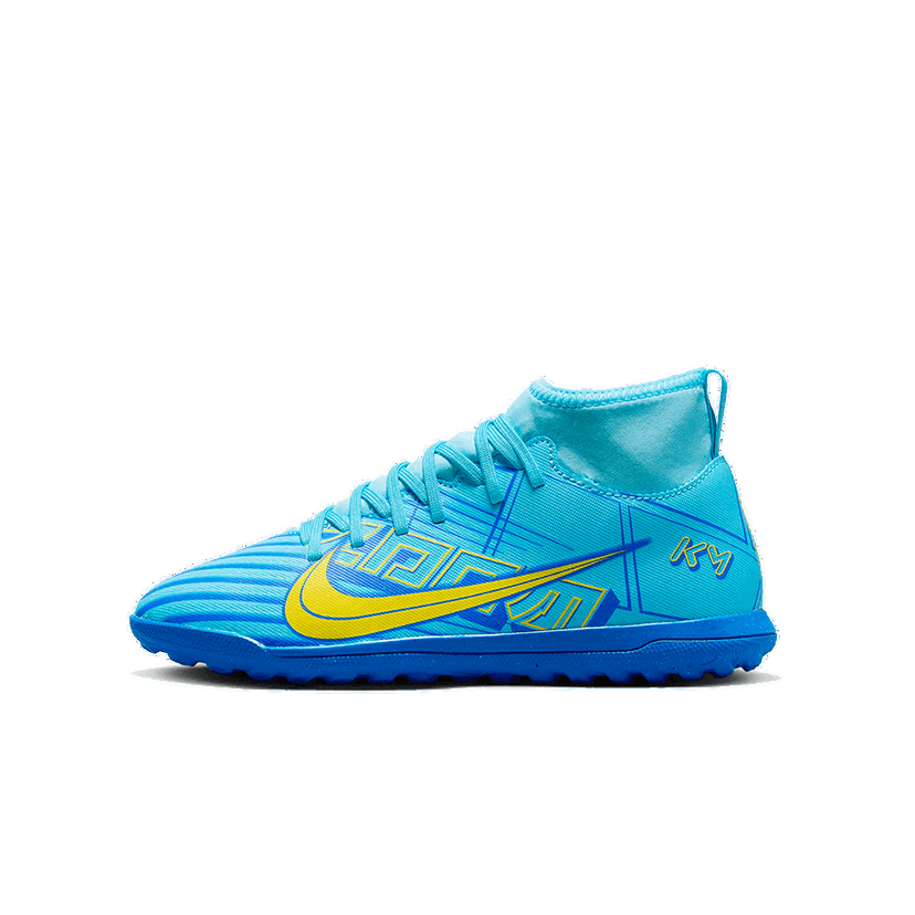 Tenisky a topánky Nike JR SUPERFLY 9 CLUB KM TF Modrá | DO9795-400