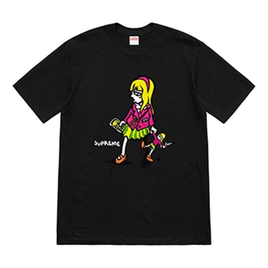 Tričko Supreme Suzie Switchblade Graphic Short Sleeve T-Shirt Čierna | SUP-SS19-726, 0
