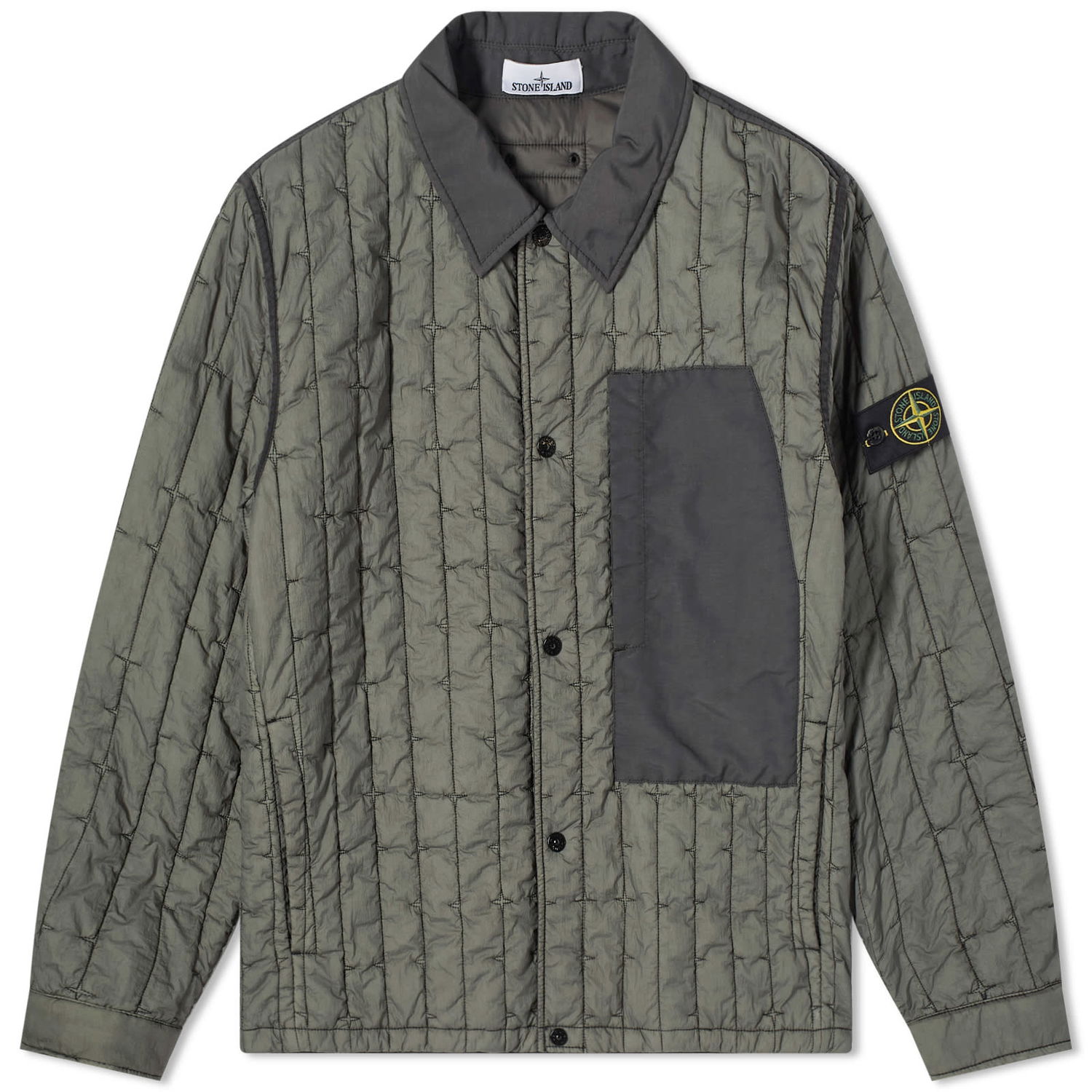 Bunda Stone Island Quilted Nylon Stella Primaloft-TC Jacket Zelené | 801540831-V0059, 0