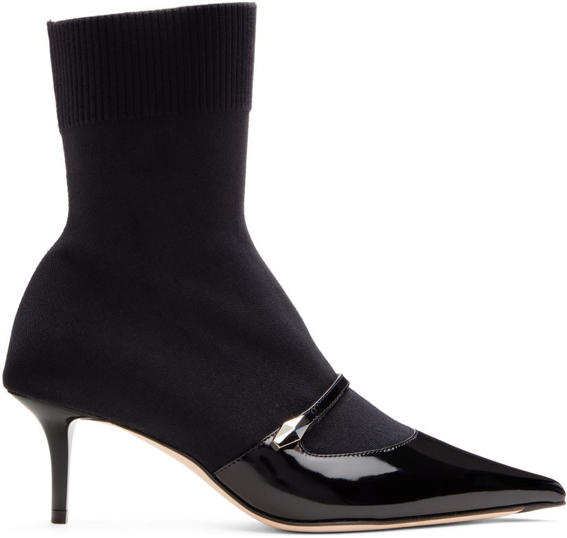 Ponožky Jimmy Choo Jimmy Choo Carolyn 60 Sock Boots Čierna | CAROLYN AB 60 HIY