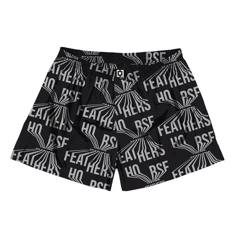 Boxerky Horsefeathers Boxers Manny Boxer Shorts Bevel Čierna | AM167B