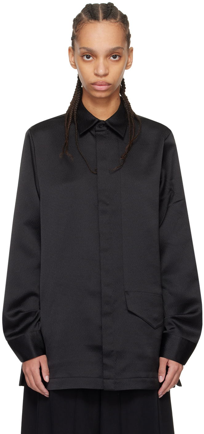 Košeľa Y-3 Y-3 Button Down Shirt Čierna | IN4397, 0