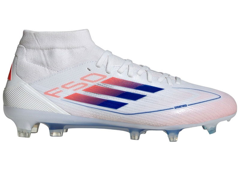 Tenisky a topánky adidas Performance F50 Pro Mid-Cut FG Biela | ID9187, 0