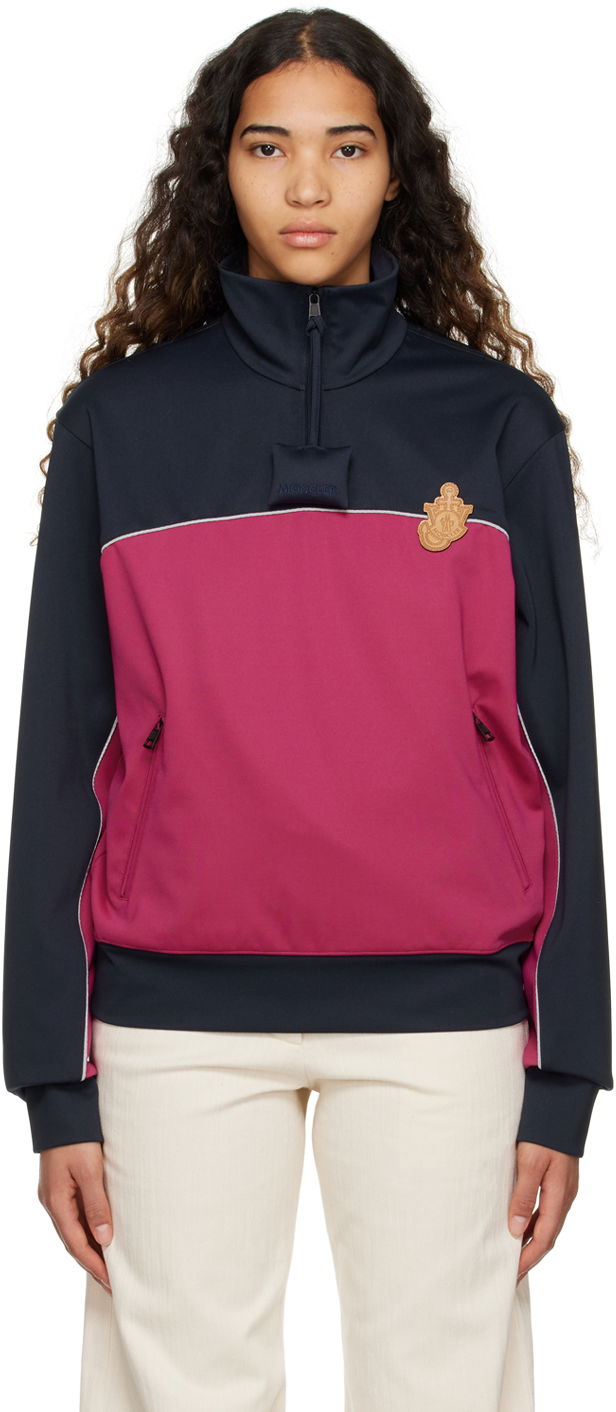 Mikina Moncler x Genius 1 x JW Anderson Track Sweatshirt Navy | I109E8G00004M2683, 0
