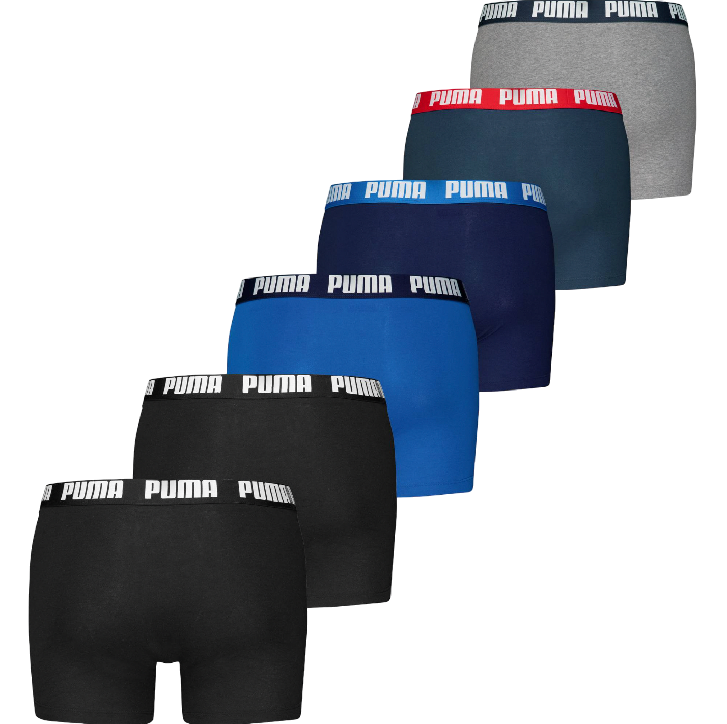 Boxerky Puma Everyday Boxer 6 Pack Rôznofarebný | 701227792-002, 1