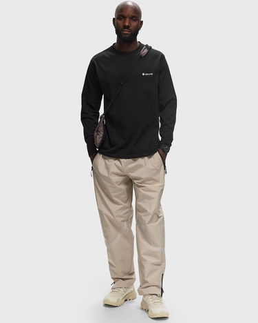 Tričko Snow Peak Onepoint Logo Long Sleeve T-Shirt Čierna | TS-24AU104-BLACK, 1