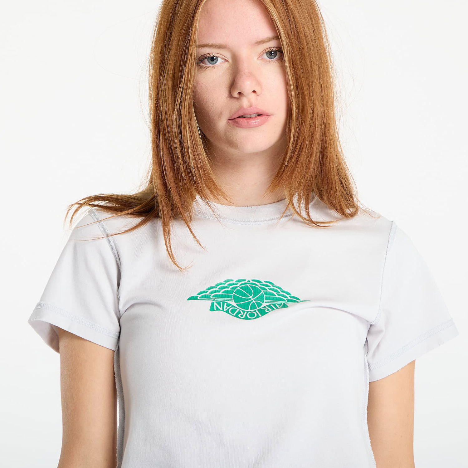 Crop Top Jordan Jordan Rare Air Crop T-Shirt Biela | IH2484-006, 1