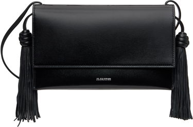 Taška cez rameno Jil Sander Jil Sander Tassel Bag Čierna | J07VL0045_P8592, 0
