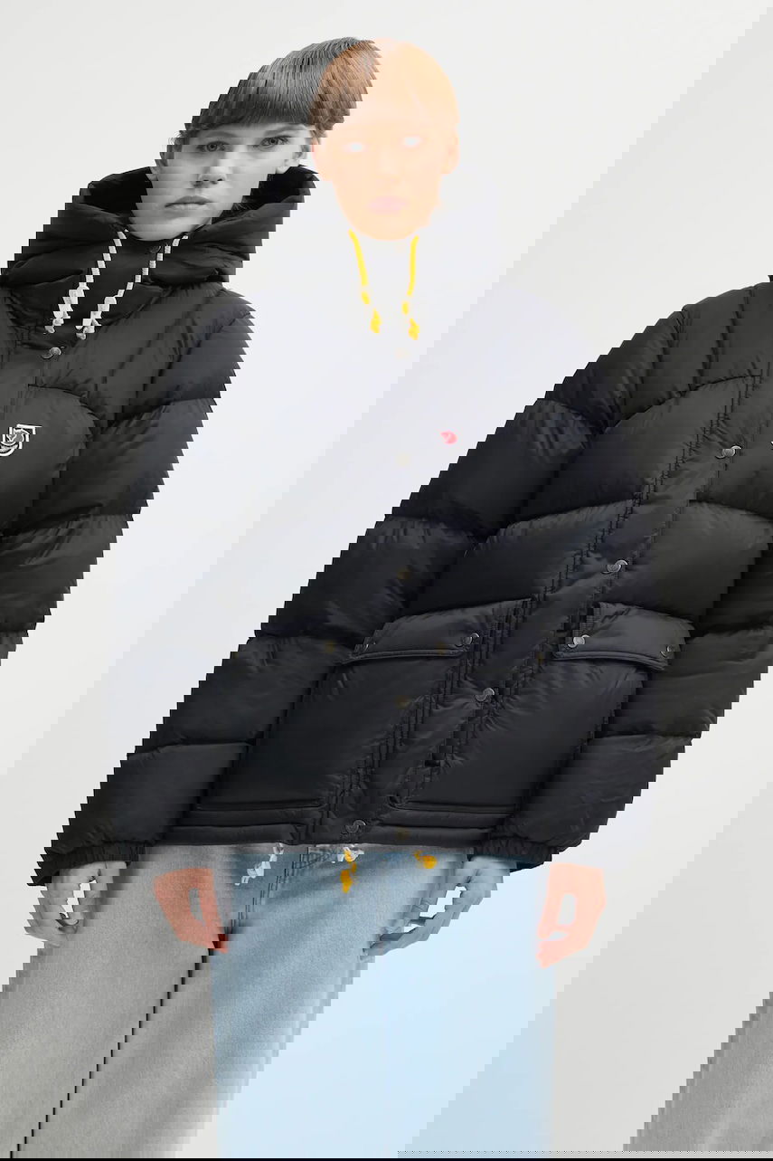 Prešívaná bunda FJÄLLRÄVEN Winter Expedition Down Jacket Čierna | F89995, 0