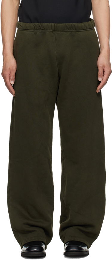 Tepláky LES TIEN Les Tien Heavyweight Puddle Sweatpants Zelené | CF-3023-PD, 0