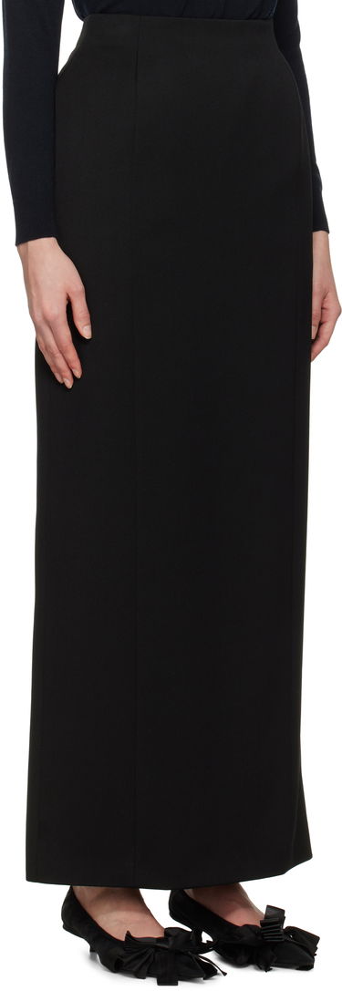Sukňa Balenciaga Balenciaga Hourglass Maxi Skirt Čierna | 814081 TPT24, 1
