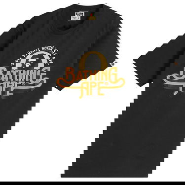 Tričko BAPE Bathing Ape Garment Logo T-Shirt, Size X-Large Čierna | 001TEL801048M-BLK, 0