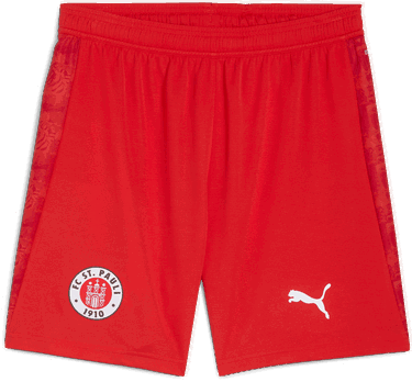 Šortky Puma FC St. Pauli 3rd Kit Shorts 2025/26 Červená | 783086-04, 0