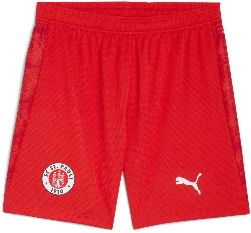 Šortky Puma FC St. Pauli 3rd Kit Shorts 2025/26 Červená | 783086-04