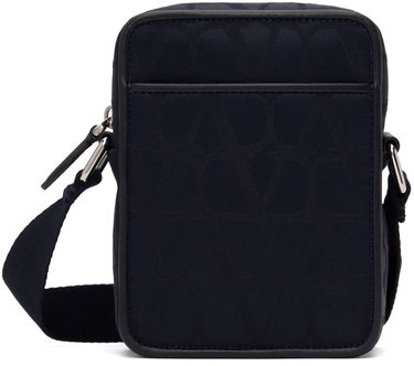 Taška cez rameno Valentino Valentino Garavani Small Iconographe Nylon Messenger Bag Navy | 5Y2B0C30CSH, 0