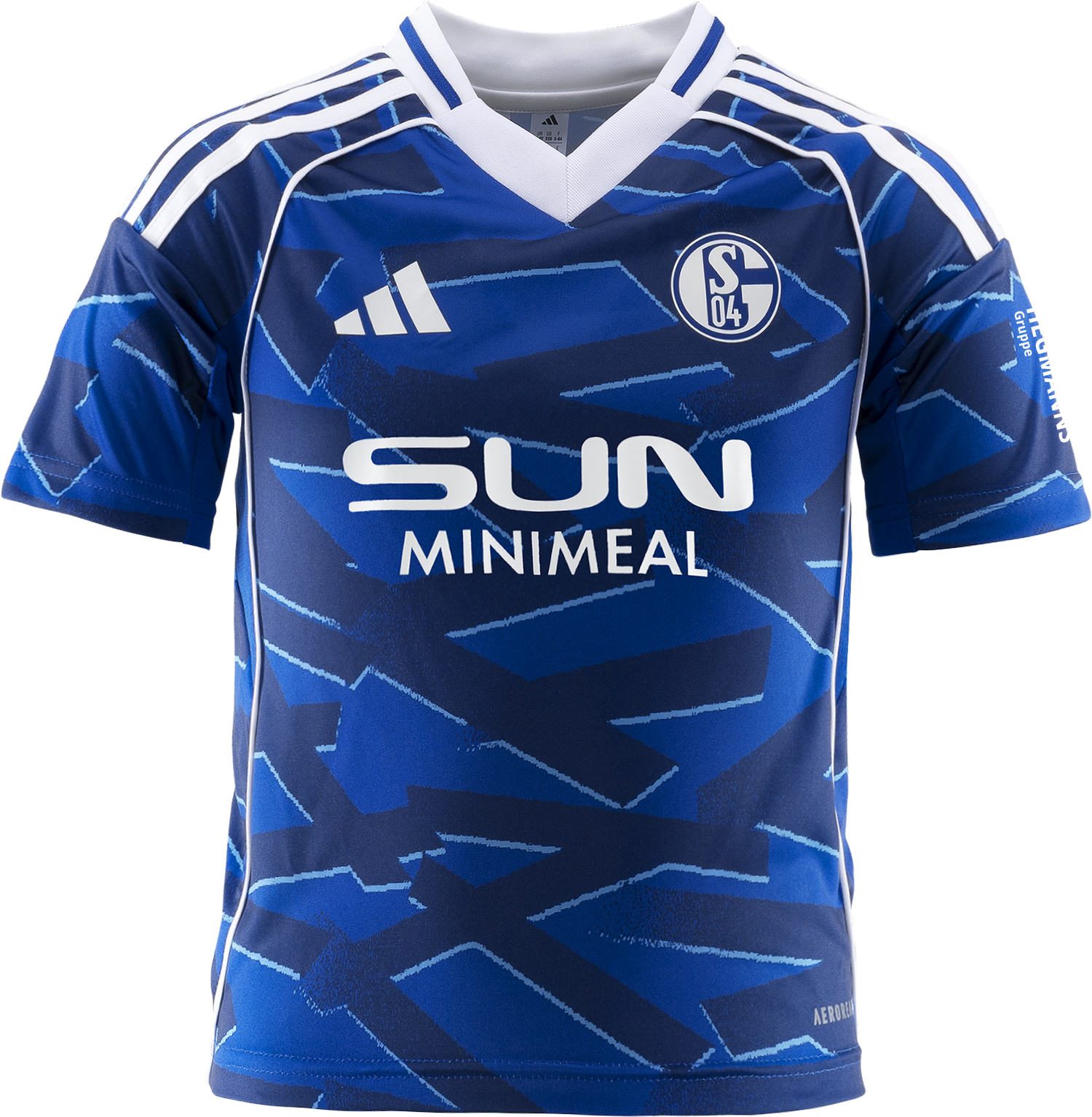 Dres adidas Originals FC Schalke 04 Home Jersey 2025/26 Kids Modrá | 6s04ji7224, 0