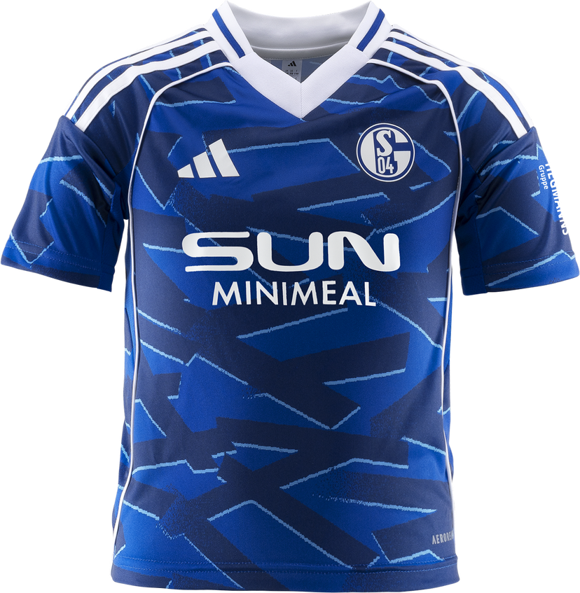 Dres adidas Originals FC Schalke 04 Home Jersey 2025/26 Kids Modrá | 6s04ji7224
