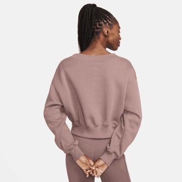 Mikina Nike Sportswear Phoenix Fleece Sweatshirt Ružová | FN3651-208, 3