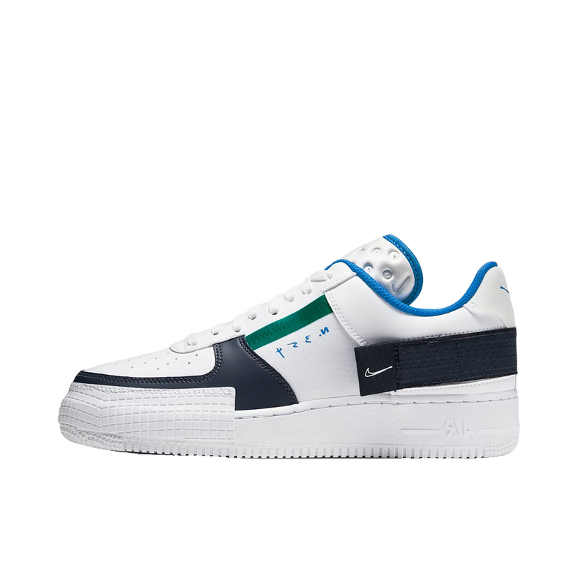Tenisky a topánky Nike Air Force 1 Type White Obsidian Biela | CQ2344-100