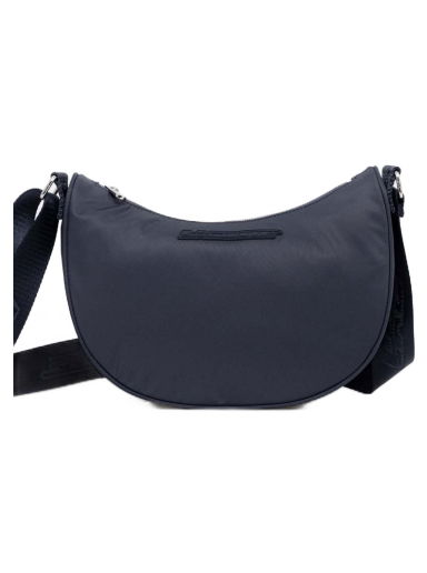 Kabelka Lacoste Contrast Branding Halfmoon Bag Navy | NF4176SG