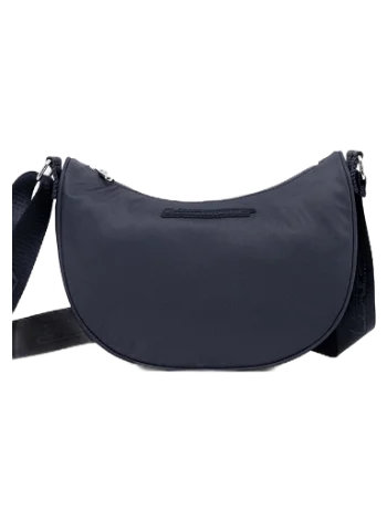 Lacoste Contrast Branding Halfmoon Bag NF4176SG