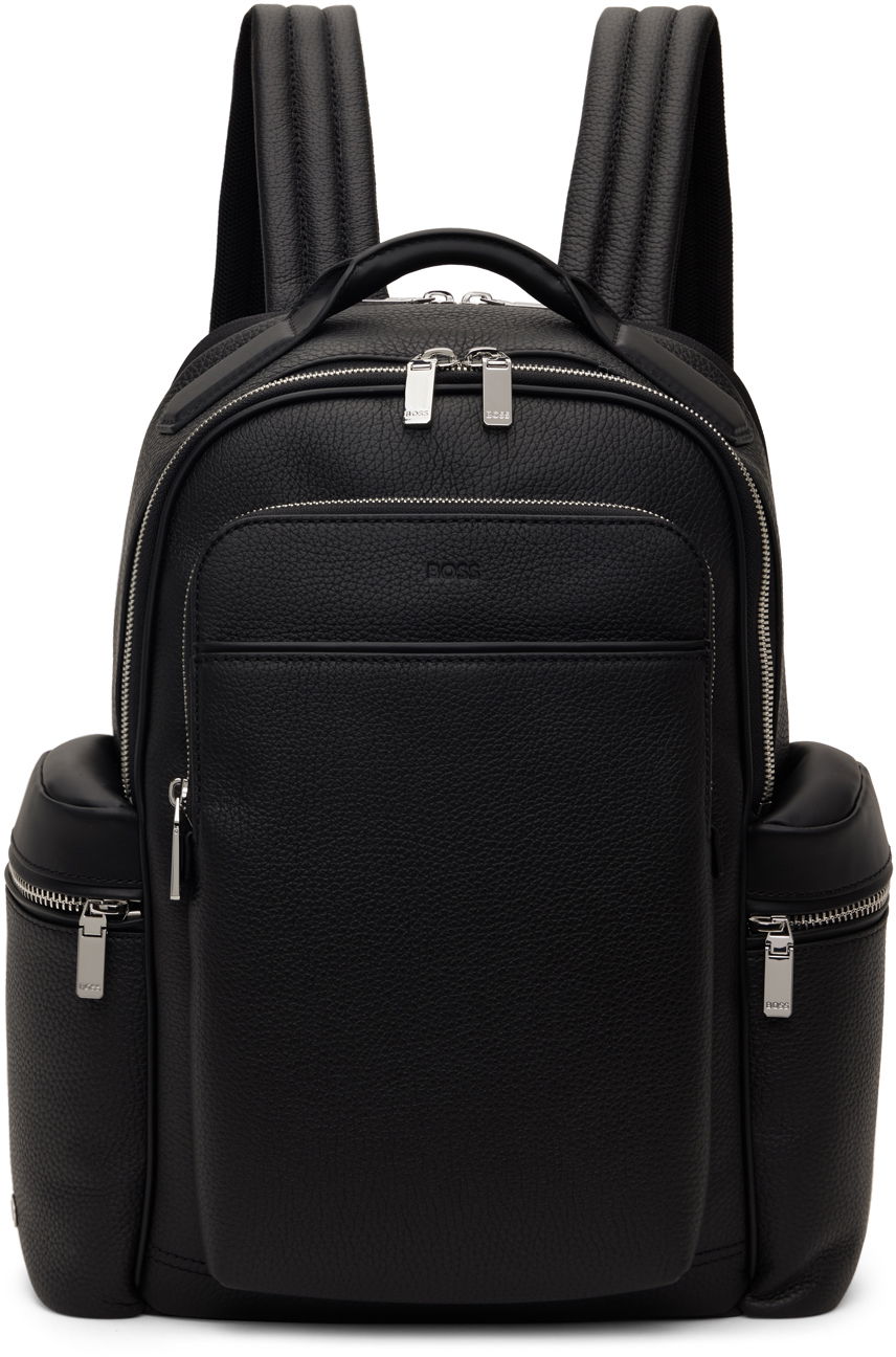 Batoh BOSS BOSS Multi-Pocket Backpack Čierna | 50529294, 0