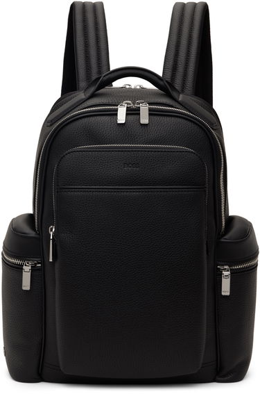 Batoh BOSS BOSS Multi-Pocket Backpack Čierna | 50529294, 0
