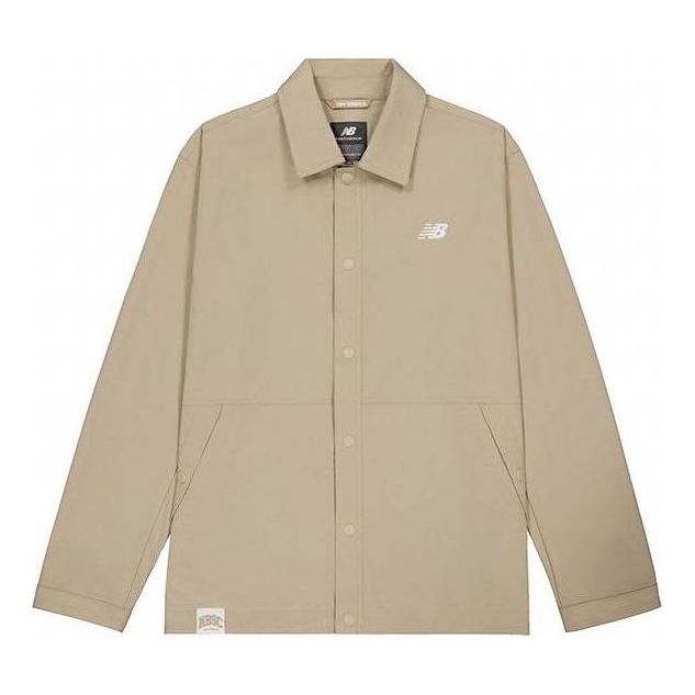 Vetrovka New Balance Athletic Sports Club Coach Jacket Béžová | NAE22101-DB, 0