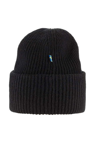 Kulicha FJÄLLRÄVEN Heavy Beanie Knitted Hat Čierna | F12100006.550, 1