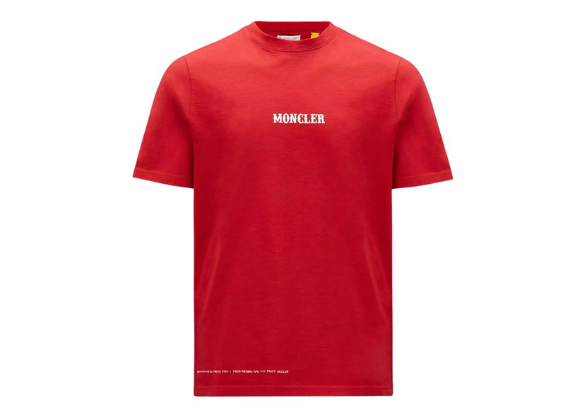 Tričko Moncler Hiroshi Fujiwara x Fragment Circus Motif T-Shirt Červená | H209U8C00003M235345R