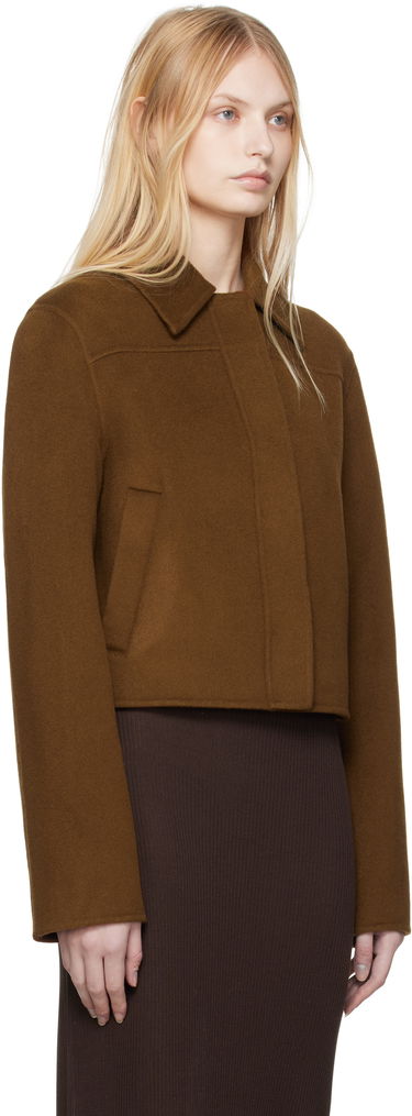 Bunda Loulou de Saison Loulou de Saison Zhanna Wool Jacket Čierna | ZHANNA, 4