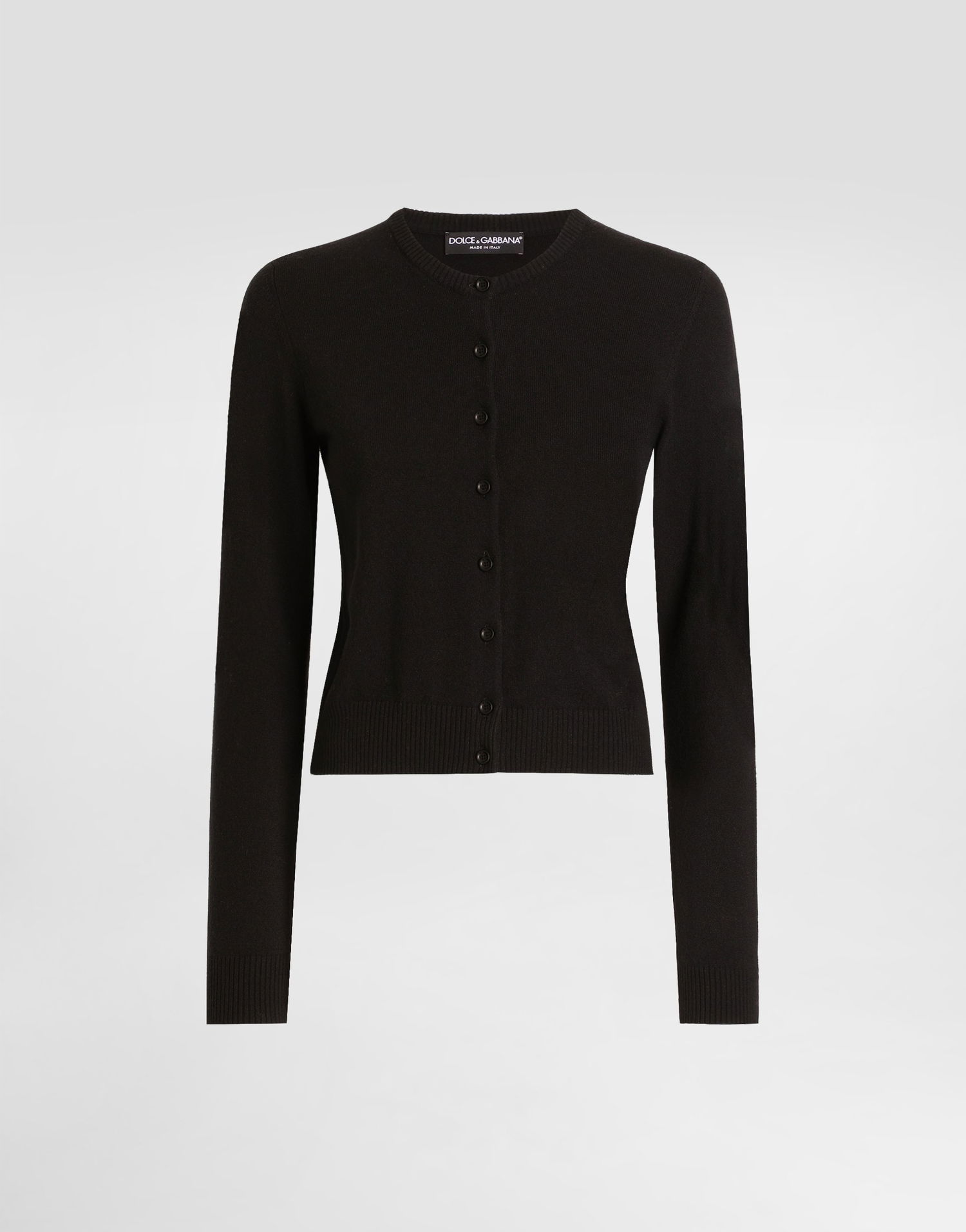 Sveter Dolce & Gabbana Dolce & Gabbana Cashmere Cardigan Čierna | FXVA3ZJDVC2N0000, 0