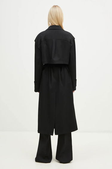 Trenčkot JW Anderson JW Anderson Oversize Trench Coat Čierna | CO0310.PG0011.999, 2