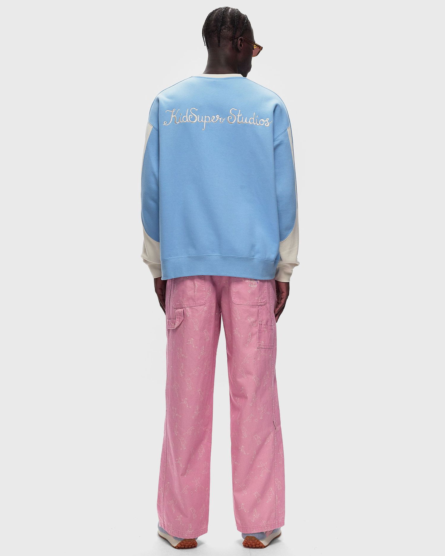 Sveter Puma KIDSUPER Crew Sweatshirt L Modrá | 626700-72, 1