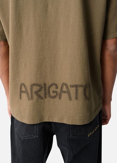 Tričko AXEL ARIGATO Oversized Craft Logo T-Shirt Béžová | A3442001, 5