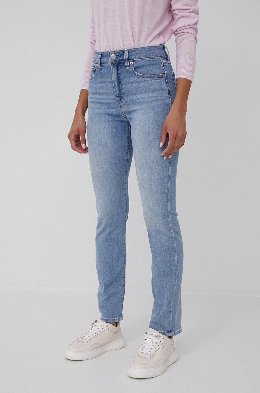 Džínsy GAP High Waist Jeans Modrá | 703517.00LIGHTIND, 0